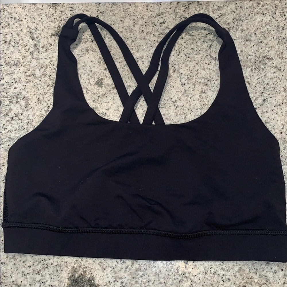 Lululemon Black Energy Bra